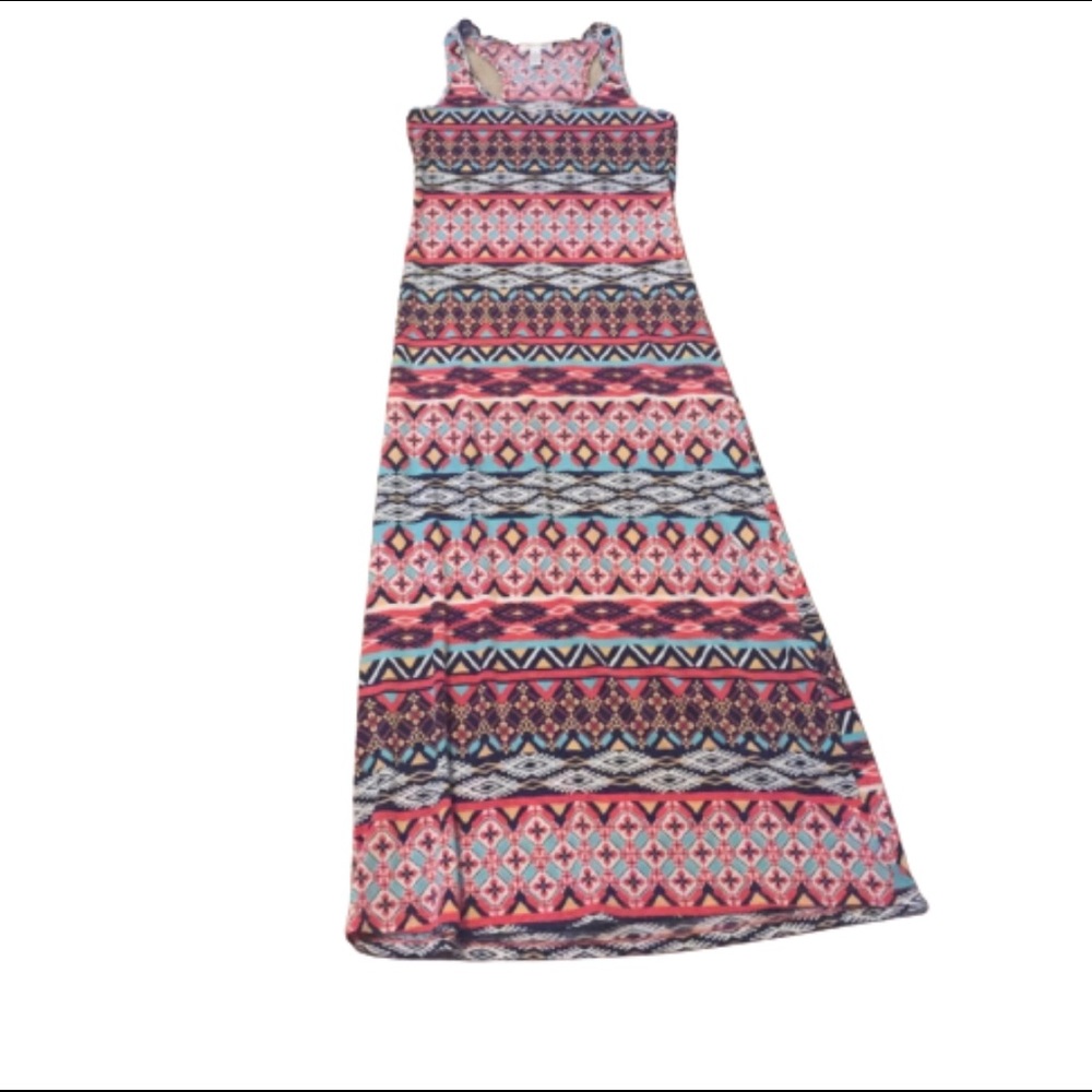 AMBIANCE summer maxi dress multicolor medium